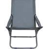 Image de vidaXL - Strandstoelen - 2 - st - inklapbaar - stof - grijs