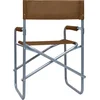 Image de vidaXL - Regisseursstoelen - 2 - st - staal - bruin