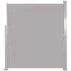 Image de vidaXL - Tuinscherm - uittrekbaar - 170x300 - cm - grijs