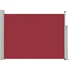 Image de vidaXL - Tuinscherm - uittrekbaar - 120x500 - cm - rood
