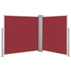 Image de vidaXL - Windscherm - uittrekbaar - 100x600 - cm - rood