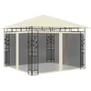 Image de vidaXL - Prieel - met - klamboe - 180 - g/m² - 3x3x2,73 - m - crème