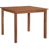 Image de vidaXL - Tuintafel - 85x85x74 - cm - massief - acaciahout