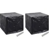 Image de vidaXL - Waterreservoirhoezen - 2 - st - 8 - ogen - 116x100x120 - cm