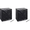 Image de vidaXL - Tafeltennistafelhoezen - 2 - st - 8 - ogen - 160x55x182 - cm
