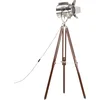 Image de LuxeLivin' - Vloerlamp driepoot 180 cm massief mangohout