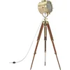 Image de LuxeLivin' - Vloerlamp driepoot 165 cm massief mangohout