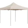 Image de vidaXL - Partytent - professioneel - inklapbaar - 2x2 - m - aluminium - crème