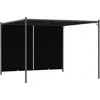 Image de vidaXL-Pergola-met-uittrekbaar-dak-3x3-m-antraciet