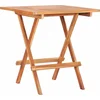 Image de vidaXL - Bistrotafel - inklapbaar - 60x60x65 - cm - massief - teakhout