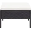 Image de vidaXL - 3-delige - Loungeset - met - kussens - poly - rattan - zwart