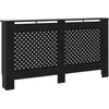 Image de vidaXL Radiatorombouw 152x19x81 cm MDF zwart