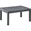 Image de vidaXL - Tuintafel - 78x55x38 - cm - kunststof - antracietkleurig