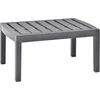 Image de vidaXL - Tuintafel - 78x55x38 - cm - kunststof - mokkakleurig
