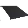Image de vidaXL - Luifel - handmatig - uittrekbaar - 300x250 - cm - antraciet