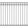 Image de vidaXL - Schuttingpaneel - ASSEN - staal - 1,7x1,5 - m - zwart