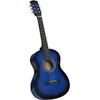 Image de vidaXL - Gitaar - klassiek - beginner - en - kinderen - 3/4 - 36" - blauw