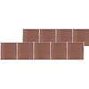 Image de vidaXL - Schutting - 1564x186 - cm - HKC - bruin