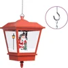 Image de vidaXL - Kersthanglamp - met - LED-lamp - en - kerstman - 27x27x45 - cm - rood