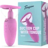 Image de Teazers - Suction Cup met Clitoris Vibrator - Clitoris Zuiger met Tong - Vibrators voor Vrouwen - Sex Toys voor Vrouwen - Vibrators - Clitoris Stimulator - Roze