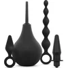 Image de Anale Plug en Douche Set - Zwart
