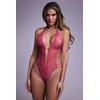 Image de Kanten open kruis body Renee - pink