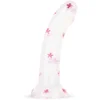 Image de Dildo Collection Flower Power Dildo   Roze Glitterdesign 15 cm