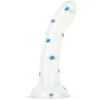 Image de Dildo Collection Blossom Bliss Dildo   Blauw Glitterdesign 19 cm