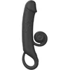 Image de Online Only - Double Lust Realistische Snail Vibrator - Zwart