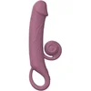 Image de Online Only - Double Lust Realistische Snail Vibrator - Paars