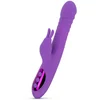 Image de Teazers   Stotende, Verwarmende Rabbit Vibrator   Paars