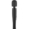 Image de Wandvibrator Large - Clitoris Stimulator - Massageapparaat - 42 Vibratiestanden - 7 Patronen - 6 Snelheden - Flexibele Kop - Siliconen - IPX7 Waterdicht - 35 Centimeter - 120 Minuten Gebruik - Reisadapters - Seksspeeltje - Zwart - MyMagicWand