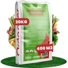 Image de Stikstof Kunstmest Gazon & Weide - 20 Kg voor 400 M2 - Ammoniumsulfaat Meststof - 60% Zwavel - 100% Minerale Meststof - Verlaagt De Ph-Waarde - 0,2 0,3 Mm Korrels - Stimuleert De Bladontwikkeling - Vrij Van Chloriden En Kalk - Organifer