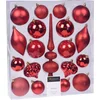 Image de Kerst hangdeco set 19 stuks rood