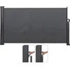Image de Koopman Windscherm voor Terras - 3x1.4 m - Antraciet - Oprolbaar