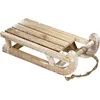 Image de Deco Slee met 25 Warmwitte LED's 31,5x14,5x10,5 cm Natuur gemaakt van hout