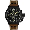 Image de TW Steel TWCS107 Canteen Steel Chrono Bruin leer 45mm
