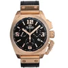 Image de TW Steel TW1115 Canteen Swiss Movement Rosé Steel Chrono Bruin Leer 46mm