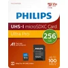 Image de Philips micro SDXC kaart 256 GB - Class 10 UHS-I U3 - 4K V30 - incl. adapter