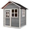 Image de EXIT Loft 100 Houten Speelhuis - Speelhuisje voor Buiten - FSC Hout - Kinderen - Grijs