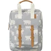 Image de Fresk Kleine Rugzak voor kinderen 2-4 jaar - 4,7 L - Schooltas Kind Unisex - Verstelbare Schouderbanden - Waterafstotende Rugtas - Lichtgrijs - Polar Bear