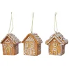 Image de Christmas bauble Christmas Tree Polyresin Ø 7 cm Ginger Small house