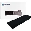 Image de AllSpares Koolstoffilter voor Afzuigkappen geschikt voor Novy Monoblock 7900055 (390x117x30mm)