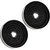 Image de AllSpares Koolstoffilter (2st.) voor afzuigkappen geschikt voor Candy KFC6918 en Airlux CR390 (Ø170x35mm)