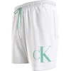Image de Calvin Klein Medium Drawstring swimshort - heren zwembroek - wit