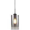 Image de Freelight Ventotto hanglamp - 3xE27  - zwart / smoke glas