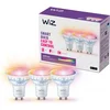 Image de WiZ Spot 3-pack - Gekleurd en Wit Licht - Slimme LED Verlichting - GU10 fitting - 50W - Glas - Wi-Fi