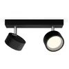Image de Philips Bracia bar Zwart 27K 2x5.5W 27K