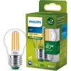 Image de Philips Ultra Efficient LED kogellamp Transparant - 40 W - E27 - Warmwit licht
