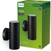 Image de Philips Kylis wandspot - zwart - 2 x GU10 fitting
